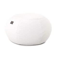 Пуф бескаркасный Nrava Home Funny 700х700х450 Белый