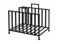 Подставка для дров ТОМЕК, металл, чёрная, 41х35х31 см Kaemingk