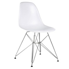 Стул Stool Group Eames DSR, белый