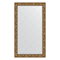 Зеркало с гравировкой в раме 99x174см Evoform BY 4414 византия золото