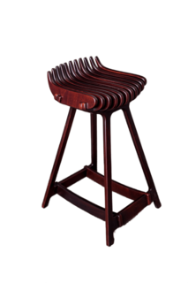 Барный стул Playwoods из дерева венге мини