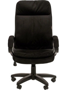 Кресло VT_EChair-691 TС ткань черный, пластик No Brand