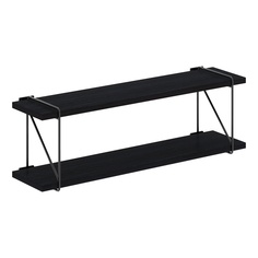 Настенная полка с полкодержателями Skyland COFFEE SH4-ROD Дуб Юкон 660х166х214