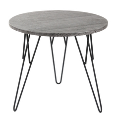 Журнальный столик Mebel Square Остин Санторини черный