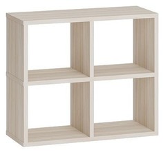 Стеллаж Merdes Бартоло СПД 2-2 MER_SPD_2-2_KK, карамель