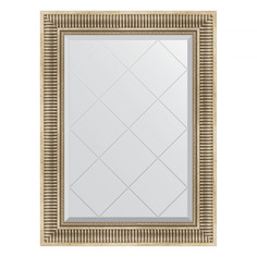 Зеркало с гравировкой в раме 68x90см Evoform BY 4110 серебряный акведук