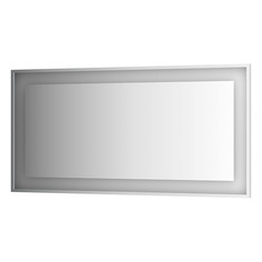 Зеркало в багетной раме со встроенной Led-подсветкой Evoform BY 2210, 75х150 3000 К
