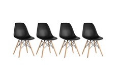 Комплект стульев RIDBERG DSW EAMES 4 шт. Black