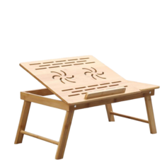 Поднос-столик для ноутбука , 55,5?32,5?22 см, бамбук Katun