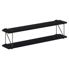 Настенная полка с полкодержателями Skyland COFFEE SH3-ROD Дуб Юкон 860х166х214