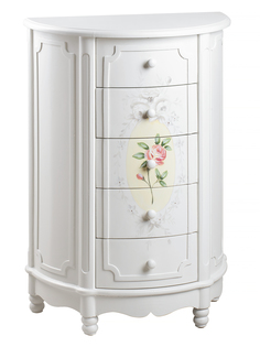 Комод с 5 ящиками 53х30х76см Glasar 39-106 ГЛАСАР