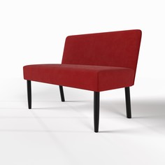 Диван, SALON TRON, Мюнхен красный, 100х57х78