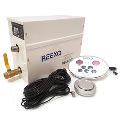 Парогенератор Reexo SteamTop 120L 177162 12 кВт 380В с ТЭНами AISI-304 комплект до 20м3