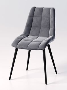 Стул мягкий кухонный Chic светло-серый sb-Chic 1шт. св-сер G108-13 Soft&Chair