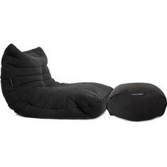 Кресло с оттоманкой Ambient Lounge - Acoustic Lounge - Black Sapphire (черный)