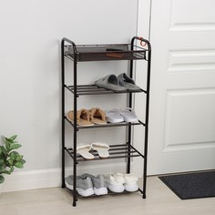 Подставка для обуви, 5 ярусов, 45?30?95 см, цвет медный антик ЗМИ