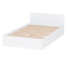 Кровать Сура двуспальная 140х200, белый No Brand