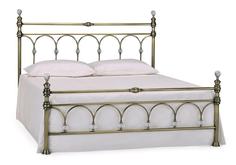 Кровать металлическая TetChair WINDSOR 140*200 см (Double bed), Античная медь