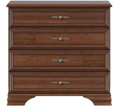 Комод МебельГолд Кентаки S320-KOM4S каштан