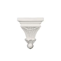 Настенная полка ZlatDecor, Орех, белый