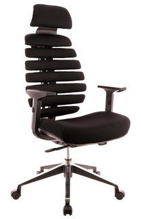 Офисное кресло EVERPROF ERGO black ткань черный