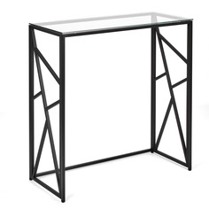 Консоль AllConsoles 1103-CB clear черный муар