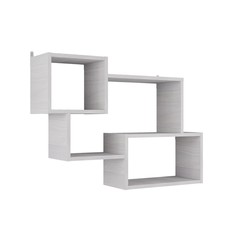 Полка навесная, настенная. МК Стиль. ЛАЙТ ПН-002 цвет Ясень Анкор