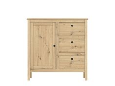 Комод Black Red White Хельга KOM1D3S/95 дуб артизан