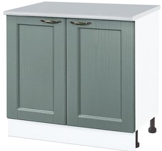 Кухонный напольный шкаф Нева 80 см МДФ Маренго (Н 800)
