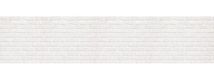 Стеновая панель кухонный фартук Comfort plast 3,0*0,6м. Кирпич белый