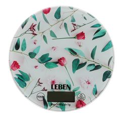 Весы кухонные LEBEN 268-046 разноцветный