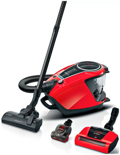 Пылесос Bosch BGS7PET красный