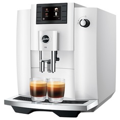 Кофемашина автоматическая JURA E6 Piano белый