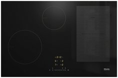 Встраиваемая варочная панель индукционная Miele KM7474FL черная