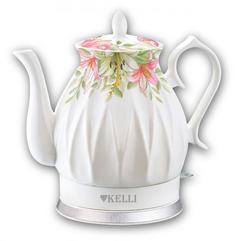 Чайник электрический KELLI KL-1381 2 л белый