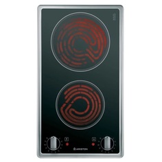 Встраиваемая варочная панель электрическая HOTPOINT-ARISTON 7HDK 2K (IX) черный