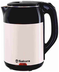 Чайник электрический SAKURA SA-2168BW 1.8 л белый, черный