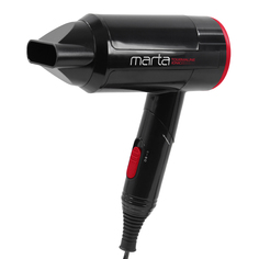Фен Marta MT-1265 1600 Вт красный, черный