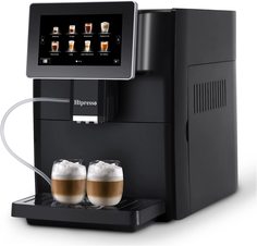 Кофемашина автоматическая Hipresso CM1001 серебристый, черный