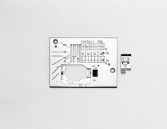Janome Игольная пластина и лапка прямострочная, 860-405-906