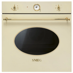 Электрический духовой шкаф Smeg SF800P (кремовый)