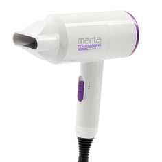Фен Marta MT-1267 1600 Вт белый, фиолетовый
