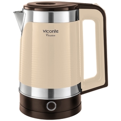 Чайник электрический Viconte VC-3318 1.8 л бежевый