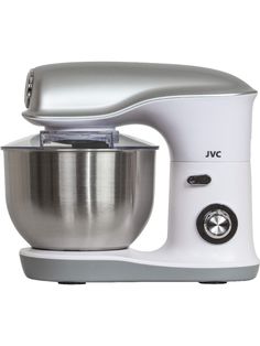 Миксер JVC JK-MX510 белый, серебристый