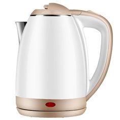 Чайник электрический Добрыня DO-1243 1.8 л Beige, Silver