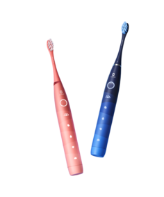 Электрическая зубная щетка Oclean Find Duo Set красная, синяя