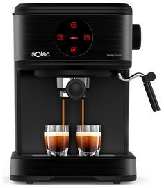 Рожковая кофеварка Solac Taste Control черная