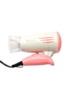Складной дорожный фен NOVA NV-9012, 1400 w (Цвет: Розовый )