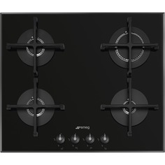 Встраиваемая варочная панель газовая Smeg PV164B3 черная