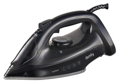 Утюг DOMFY DSB-EI603 черный, красный